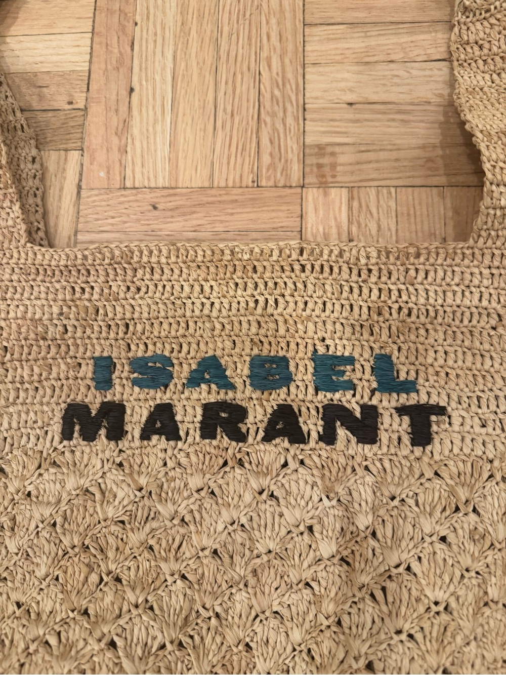 Isabel Marant Natural Beige Crochet Shoulder Tote - Picture 2 of 4